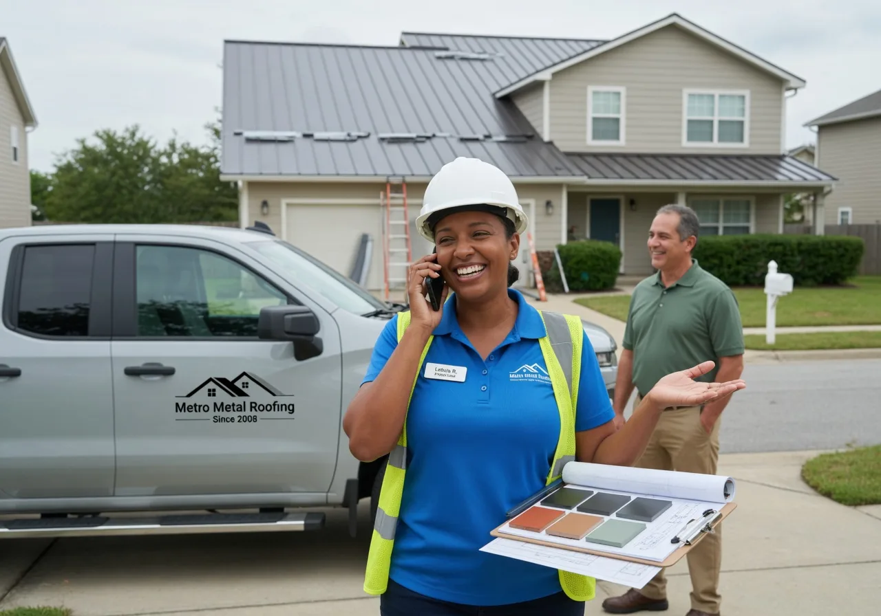 Storm Damage Metal Roof Repair in Vestaburg, MI